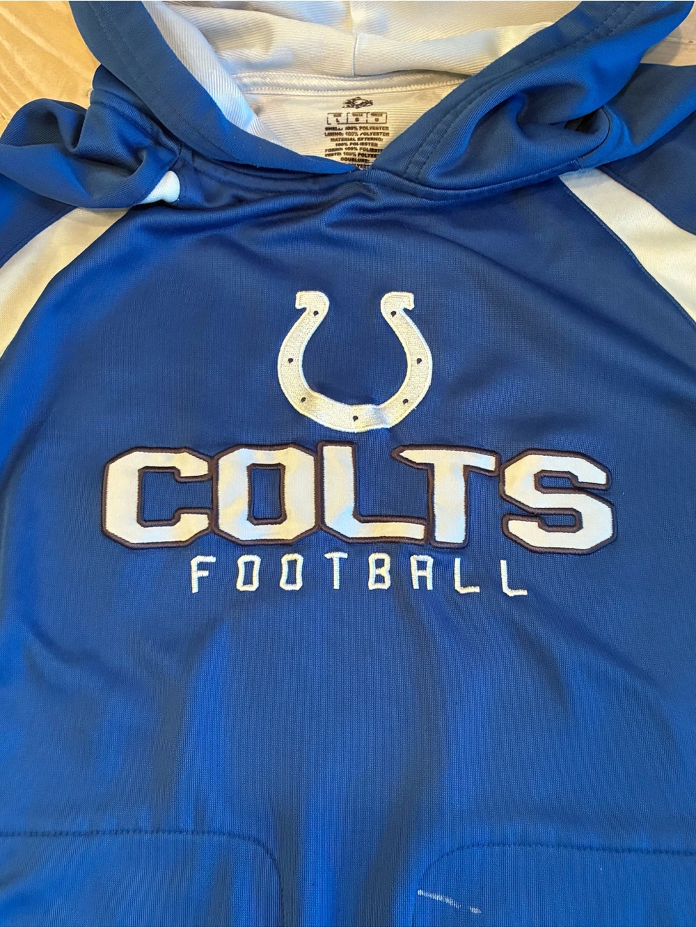 Colts Blue Hoodie - Football Pullover
